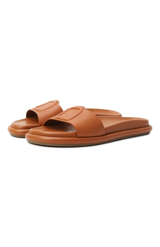 Где купить Кожаные шлепанцы Santoni Santoni 