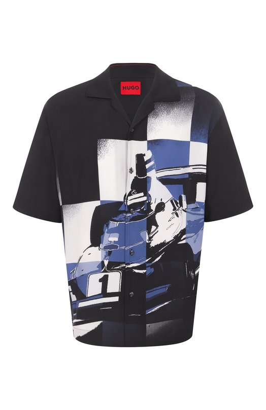 Где купить Рубашка из вискозы HUGO Hugo Hugo Boss