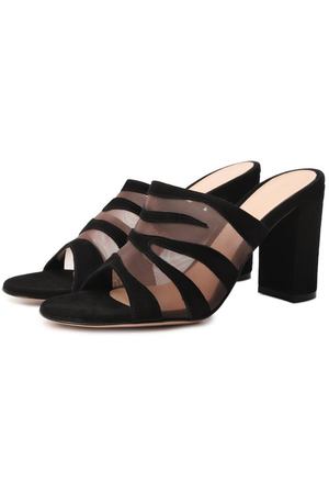 Комбинированные мюли Tigra 85 Gianvito Rossi
