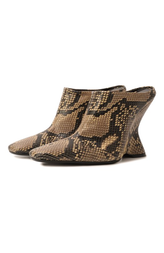 Где купить Кожаные мюли Dries Van Noten Dries Van Noten 