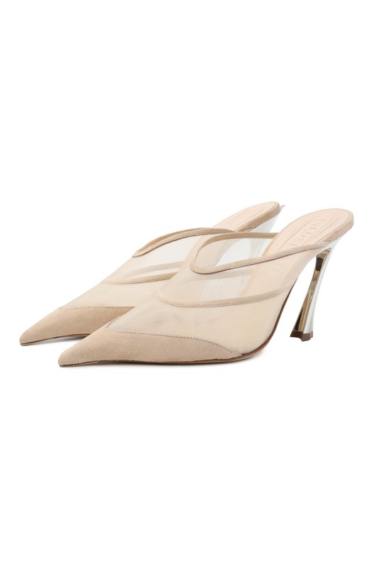 Где купить Комбинированные мюли Fang 95 Mugler Mugler 