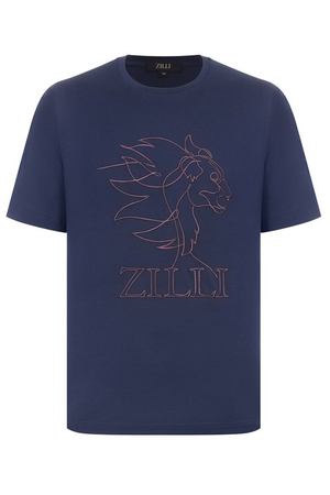 Хлопковая футболка Zilli