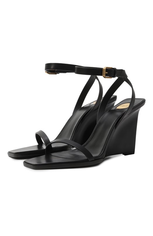 Где купить Кожаные босоножки May Saint Laurent Saint Laurent