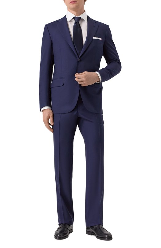 Где купить Шерстяной костюм Kiton Kiton