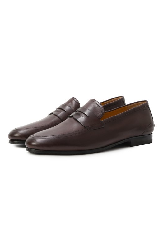 Где купить Кожаные пенни-лоферы Plume Bally Bally