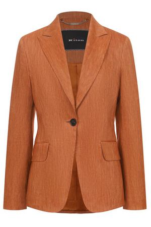 Жакет изо льна и шерсти Kiton