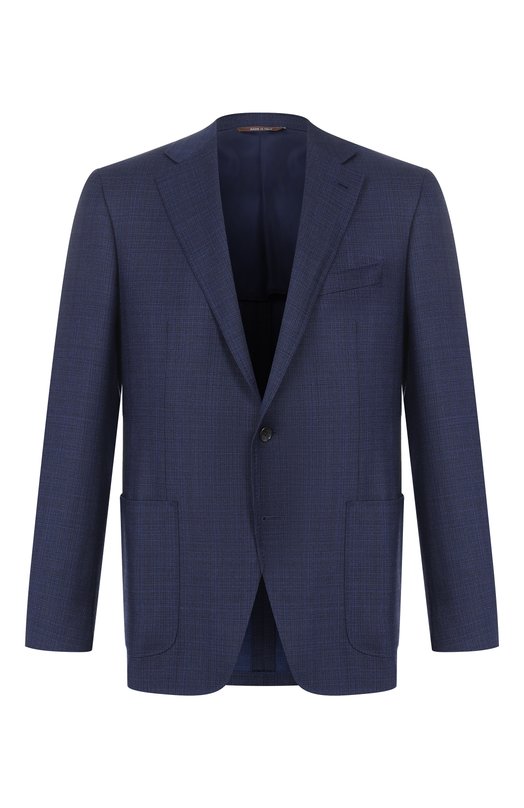 Где купить Шерстяной пиджак Canali Canali
