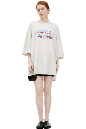 Хлопковая футболка &#039;Dance Alone&#039;