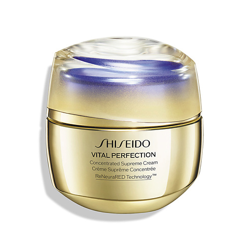 Где купить SHISEIDO Концентрированный крем для лица с эффектом лифтинга и восстановления контуров Vital Perfection Shiseido 