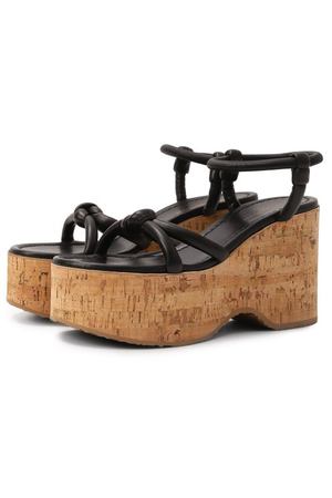 Кожаные босоножки Juno Gianvito Rossi