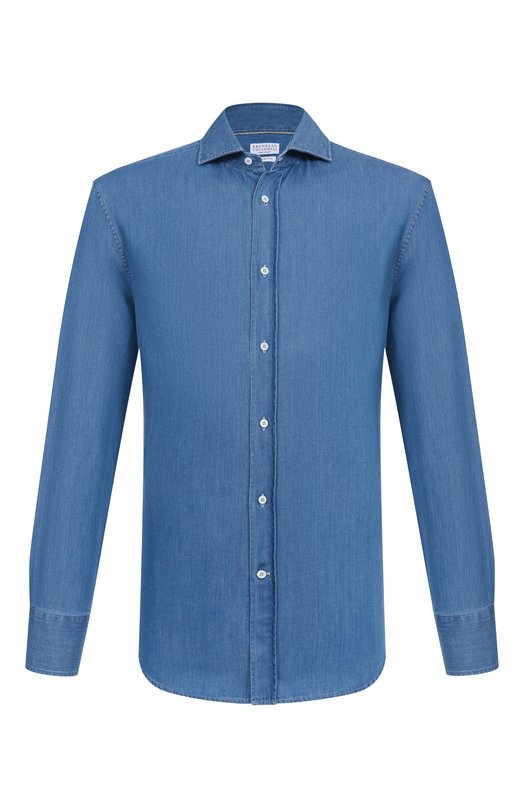 Где купить Джинсовая рубашка Brunello Cucinelli Brunello Cucinelli 