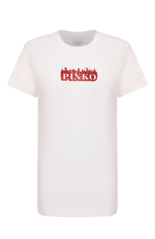 Где купить Хлопковая футболка Pinko Pinko