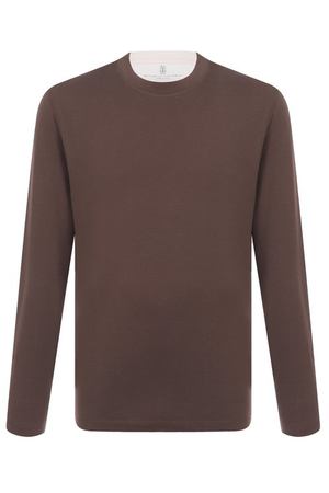 Хлопковый лонгслив Brunello Cucinelli