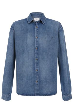 Джинсовая рубашка Saint Laurent