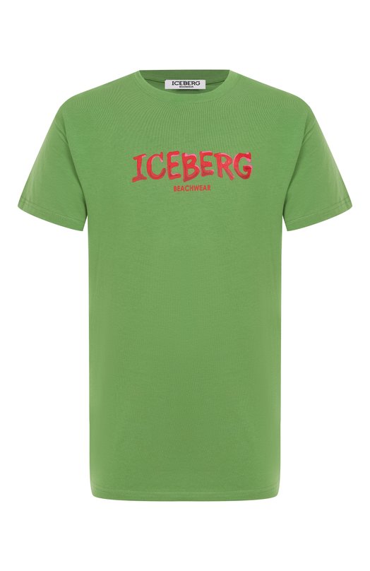 Где купить Хлопковая футболка Iceberg Iceberg 