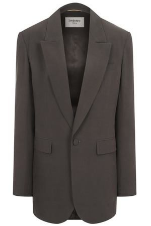 Шелковый жакет Saint Laurent