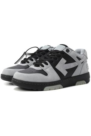Замшевые кеды Out of Office Off-White