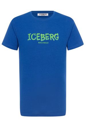 Хлопковая футболка Iceberg