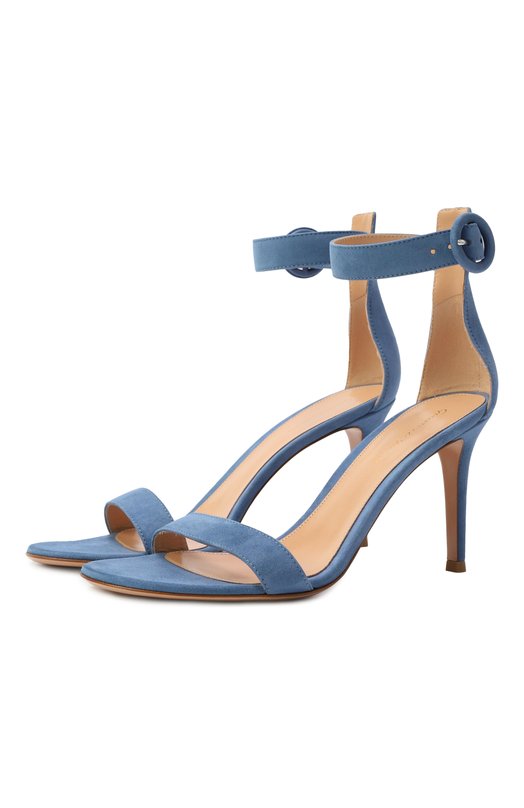 Где купить Замшевые босоножки Portofino 85 Gianvito Rossi Gianvito Rossi