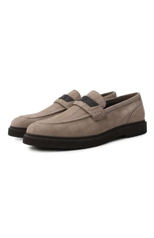 Где купить Пенни-лоферы из нубука Brunello Cucinelli Brunello Cucinelli 
