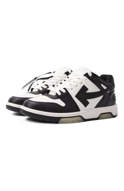 Где купить Кожаные кеды Out of Office Off-White Off-White