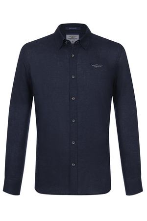 Льняная рубашка Aeronautica Militare