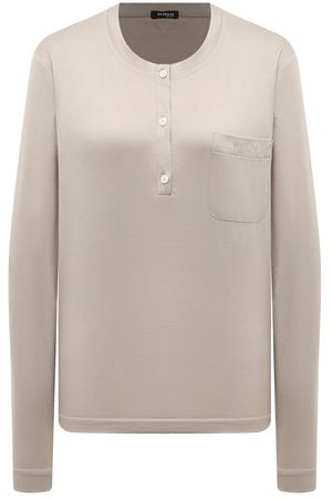Хлопковый лонгслив-хенли Kiton