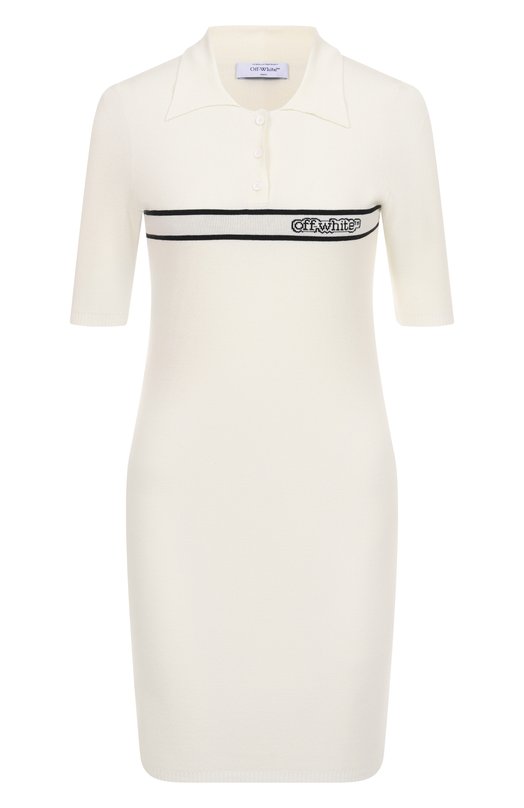 Где купить Платье из вискозы Off-White Off-White