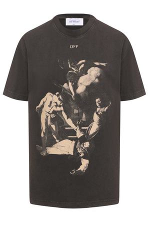 Хлопковая футболка Off-White