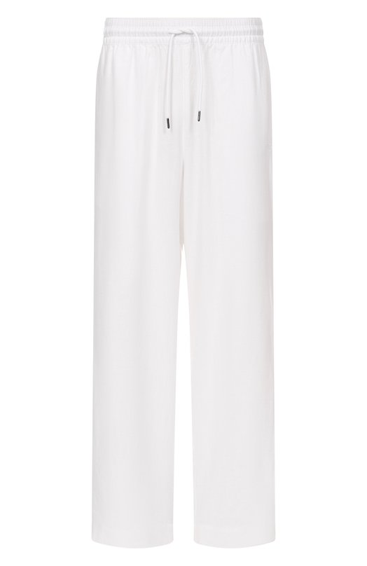 Где купить Брюки изо льна и вискозы Emporio Armani Emporio Armani