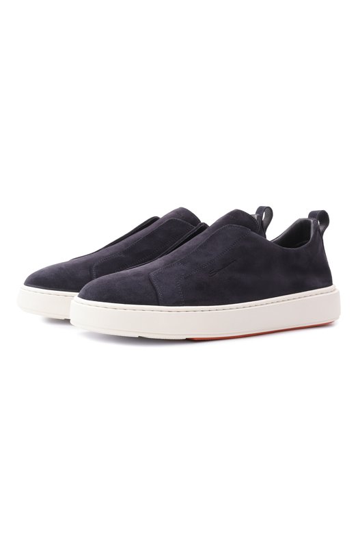 Где купить Замшевые кеды Cleanic Santoni Santoni 