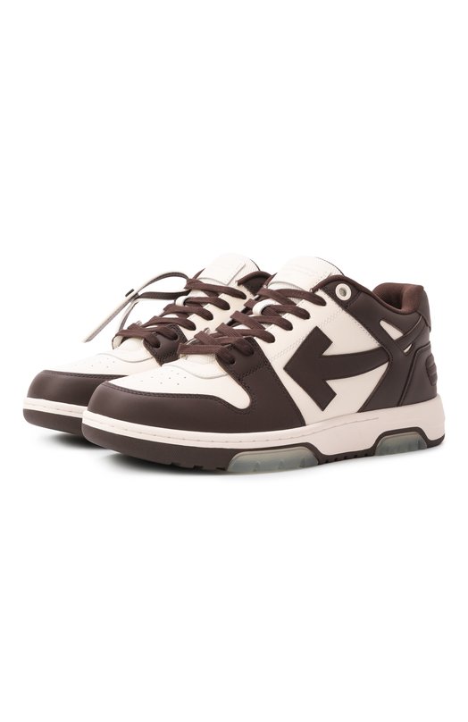 Где купить Кожаные кеды Out of Office Off-White Off-White 