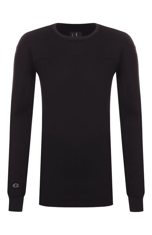 Где купить Хлопковый лонгслив Rick Owens x Champion Rick Owens Rick Owens 