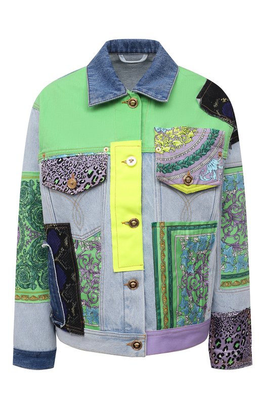 Где купить Джинсовая куртка Versace Versace