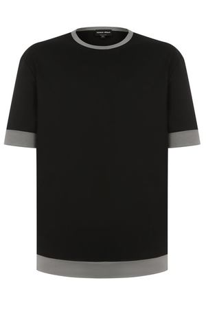 Хлопковая футболка Giorgio Armani