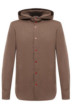 Хлопковая рубашка Kiton