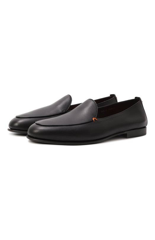 Где купить Кожаные лоферы Vibe Santoni Santoni