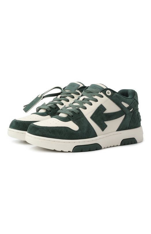 Где купить Кожаные кеды Out of Office Off-White Off-White