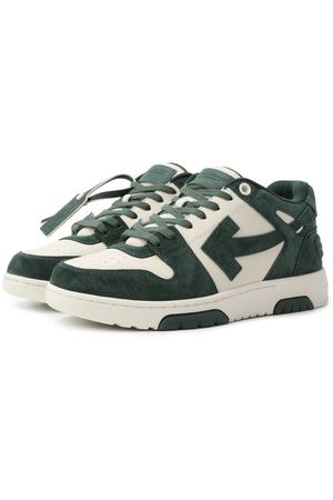 Кожаные кеды Out of Office Off-White