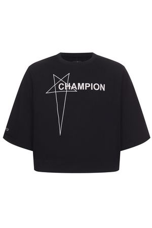 Хлопковая футболка Rick Owens x Champion Rick Owens