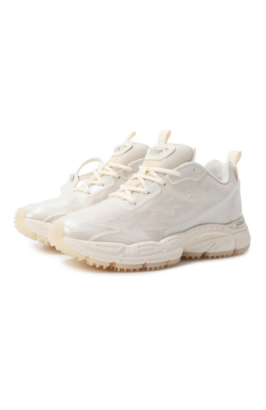 Где купить Комбинированные кроссовки Ow Be Right Back Off-White Off-White