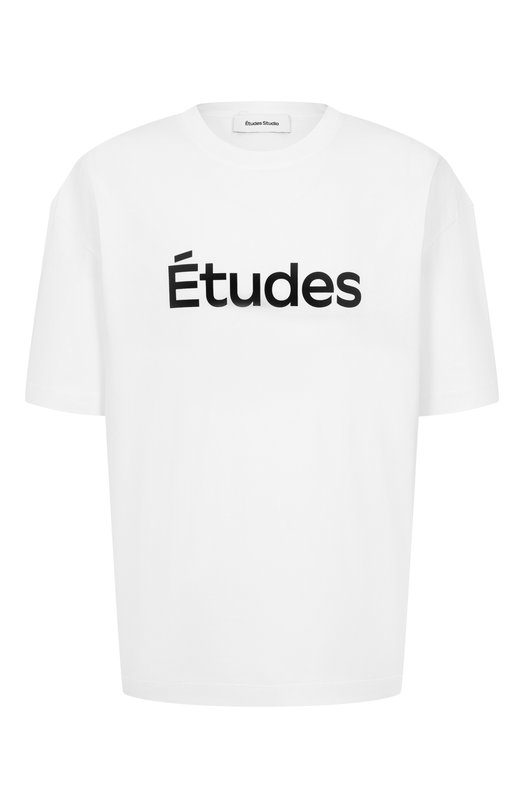 Где купить Хлопковая футболка Études Etudes Studio