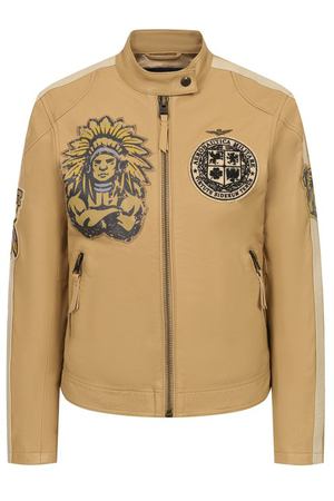 Кожаная куртка Aeronautica Militare