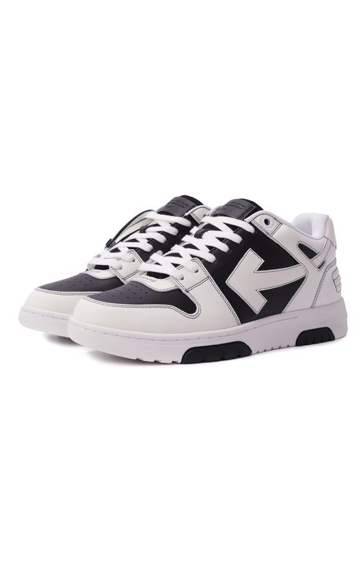 Где купить Кожаные кеды Out of Office Off-White Off-White