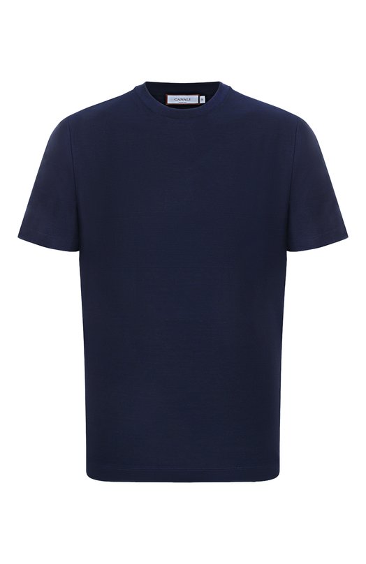 Где купить Хлопковая футболка Canali Canali