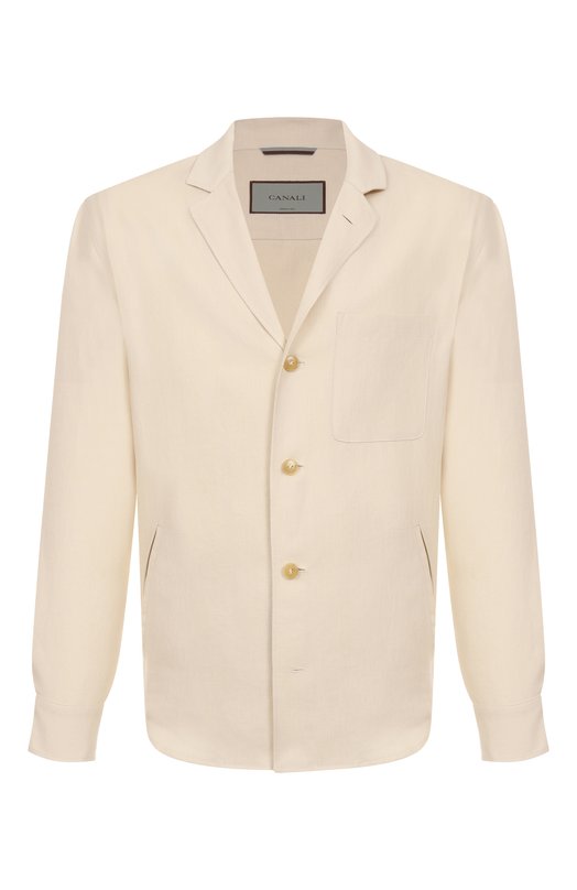 Где купить Льняной пиджак Canali Canali