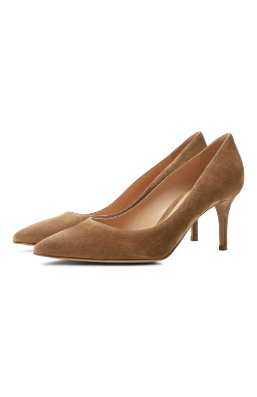 Где купить Замшевые туфли Gianvito 70 Gianvito Rossi Gianvito Rossi