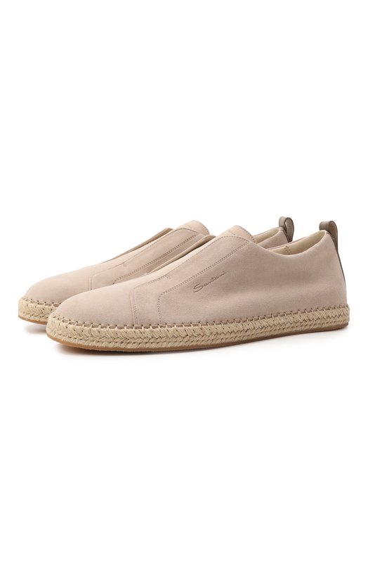 Где купить Замшевые эспадрильи Cleanic Santoni Santoni