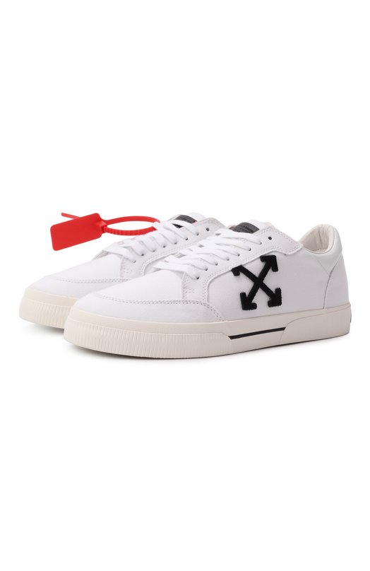 Где купить Текстильные кеды New Low Vulcanized Off-White Off-White 