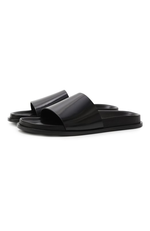 Где купить Кожаные шлепанцы Nichols Saint Laurent Saint Laurent 